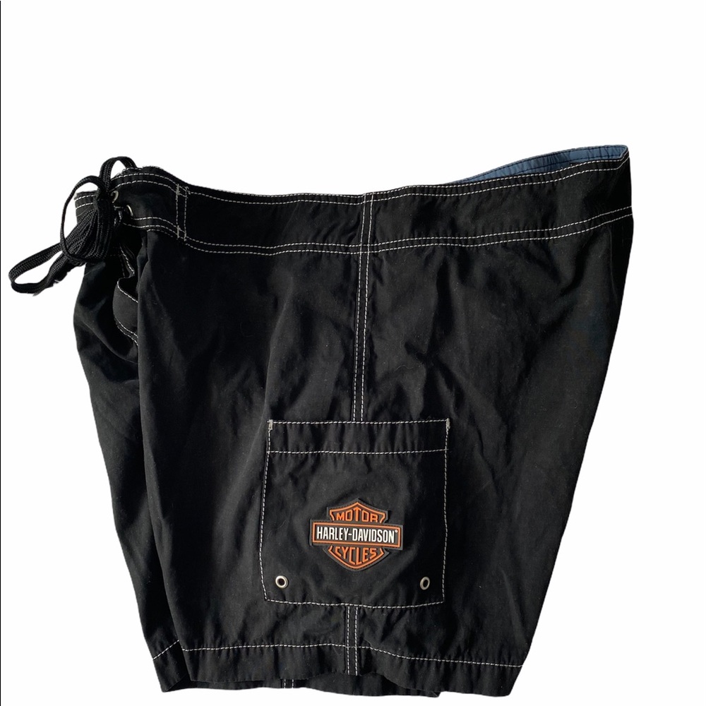 Harley Davidson Riding Shorts Womens Large Black